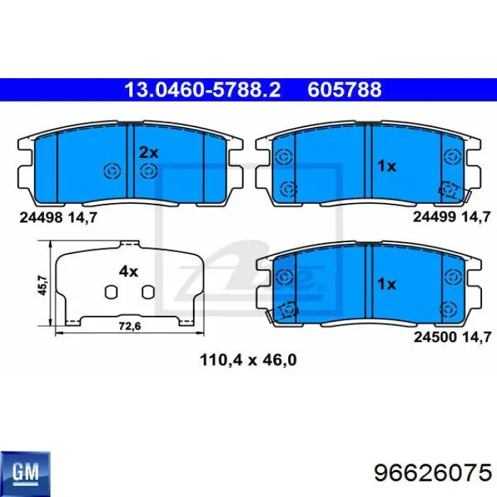 96626075 GM/Chevrolet