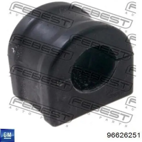 Втулка переднего стабилизатора General Motors 96626251 цена, от 3.59 USD
