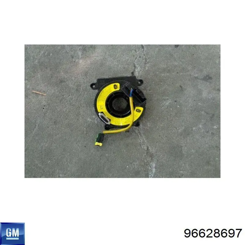 96628697 General Motors кольцо airbag контактное, шлейф руля