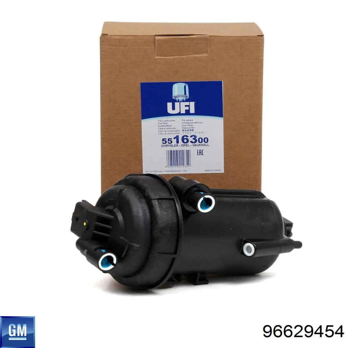 96629454 GM Caja del filtro de combustible original y equivalente