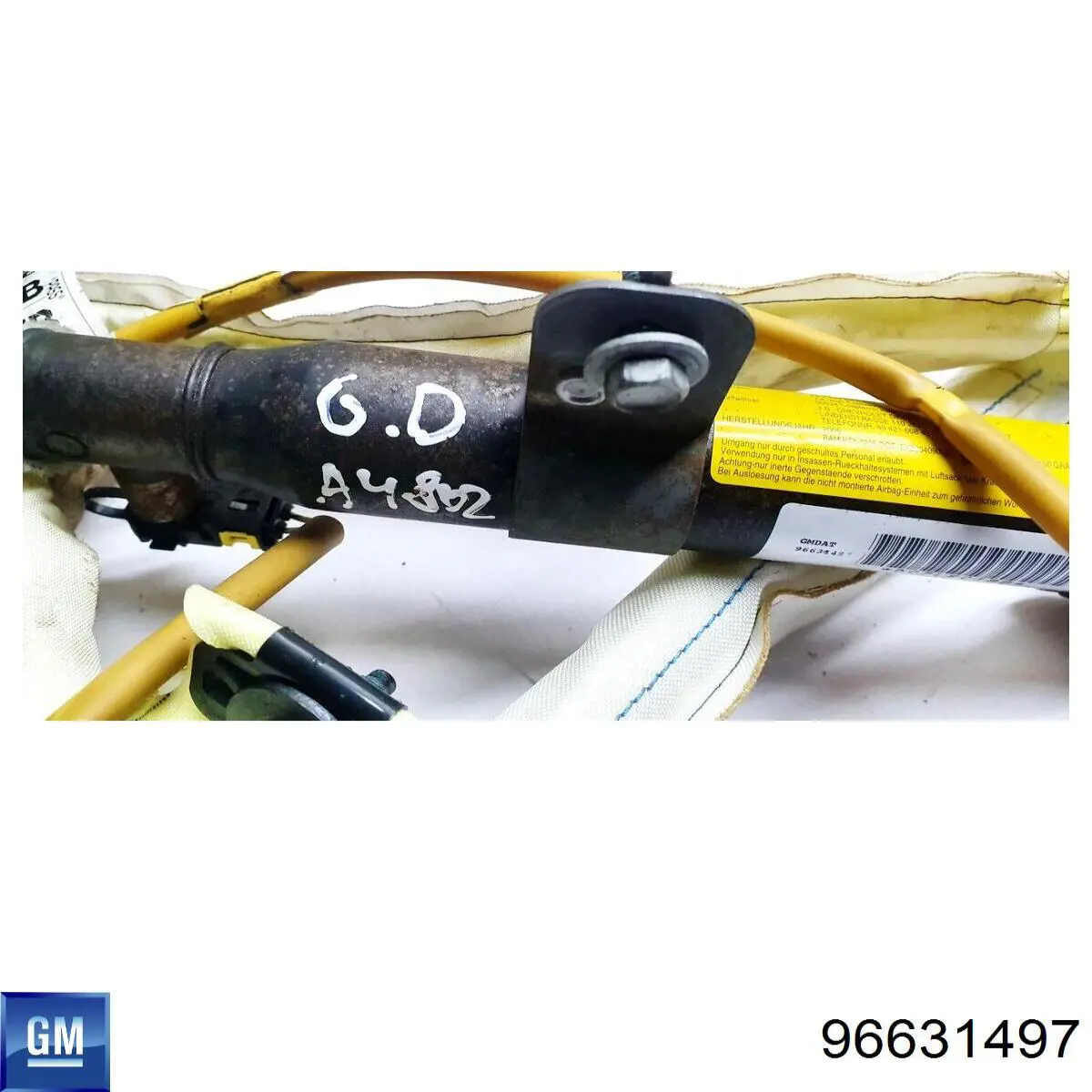 Шторка боковая, правая 96631497 General Motors