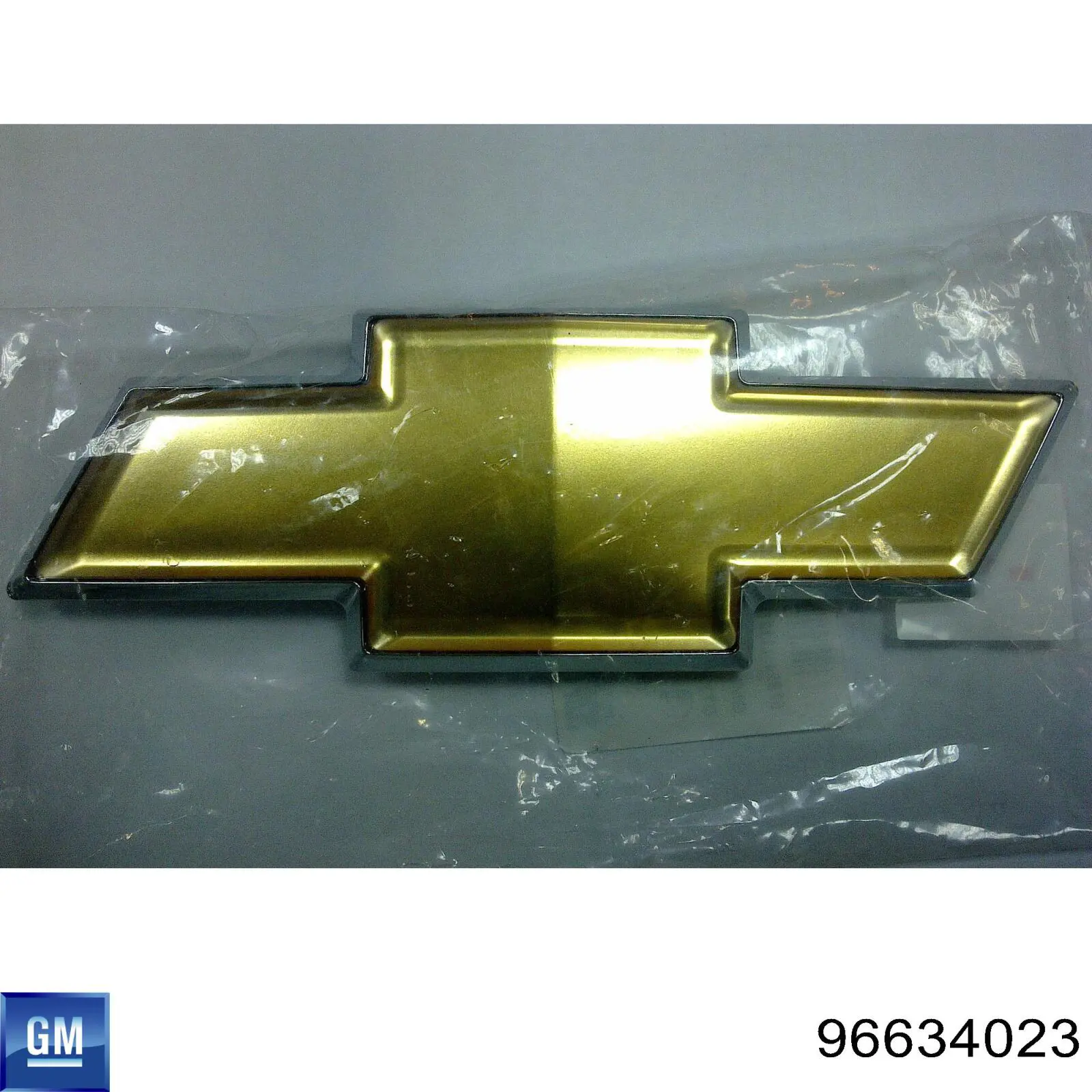 96634023 General Motors emblema de tampa de porta-malas (emblema de firma)