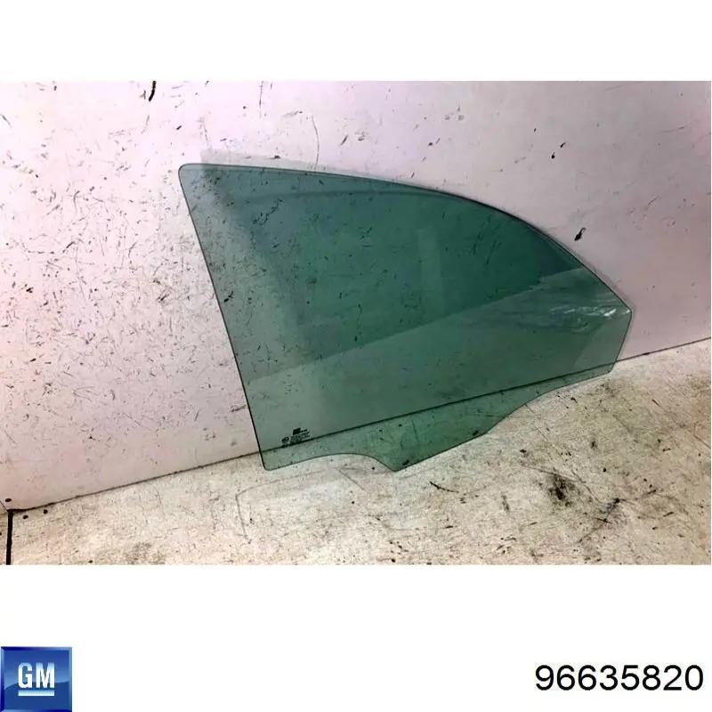 Купить 96635820 General Motors Стекло двери передней правой