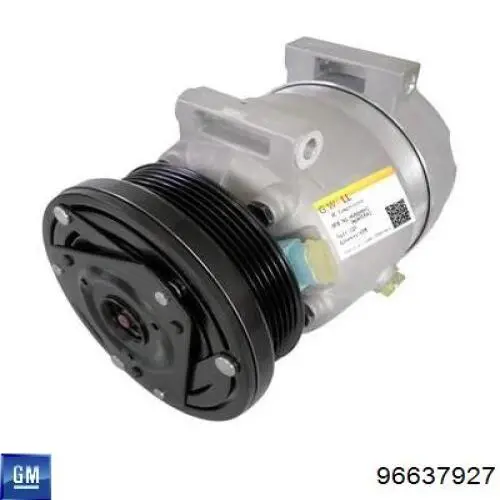 Купить 96637927 General Motors Компрессор климатической установки
