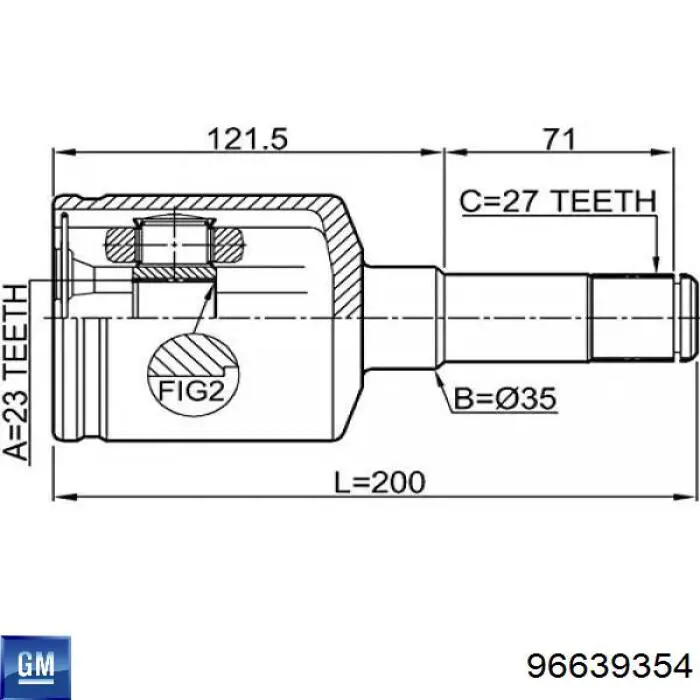  96639354 General Motors