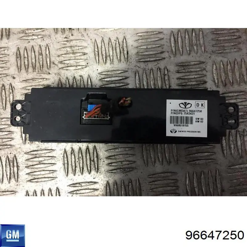 Mostrador multifuncional para Chevrolet Epica (V250)