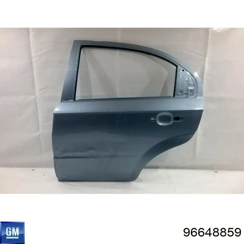 Дверь задняя, левая General Motors 96648859 цена, от 59.50 USD