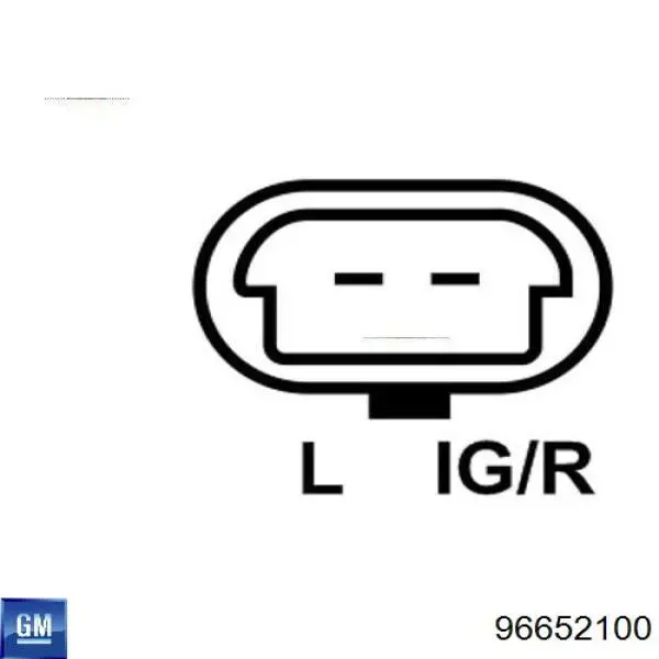 Автомобильный генератор General Motors 96652100 цена, от 123.15 USD