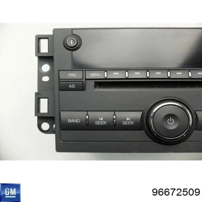 Магнитола (радио AM/FM) General Motors 96672509 цена, от 25.34 USD