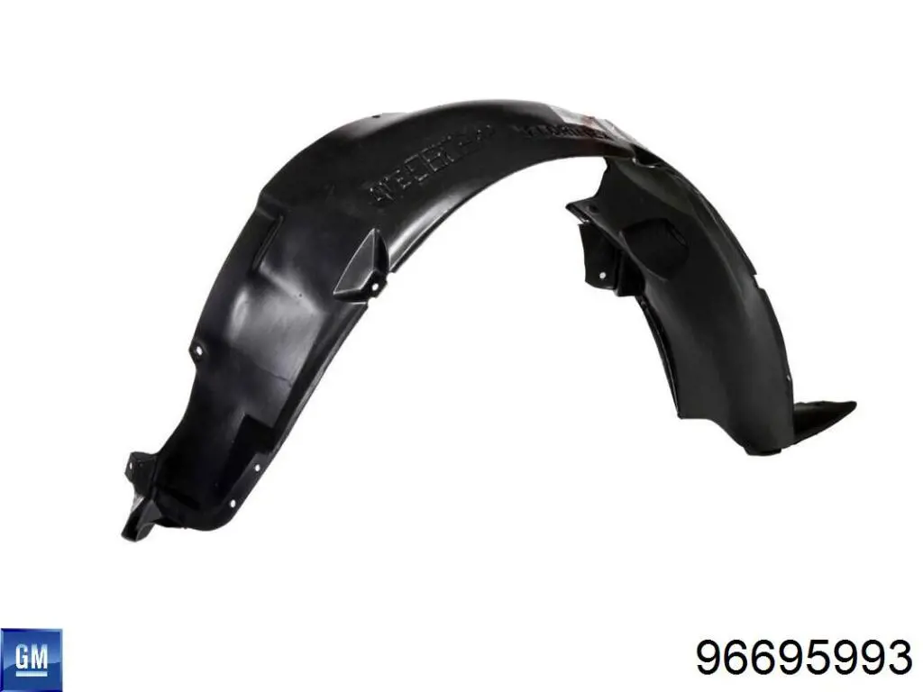 Купить 6601011136801P 4max Подкрылок крыла переднего левый задний
