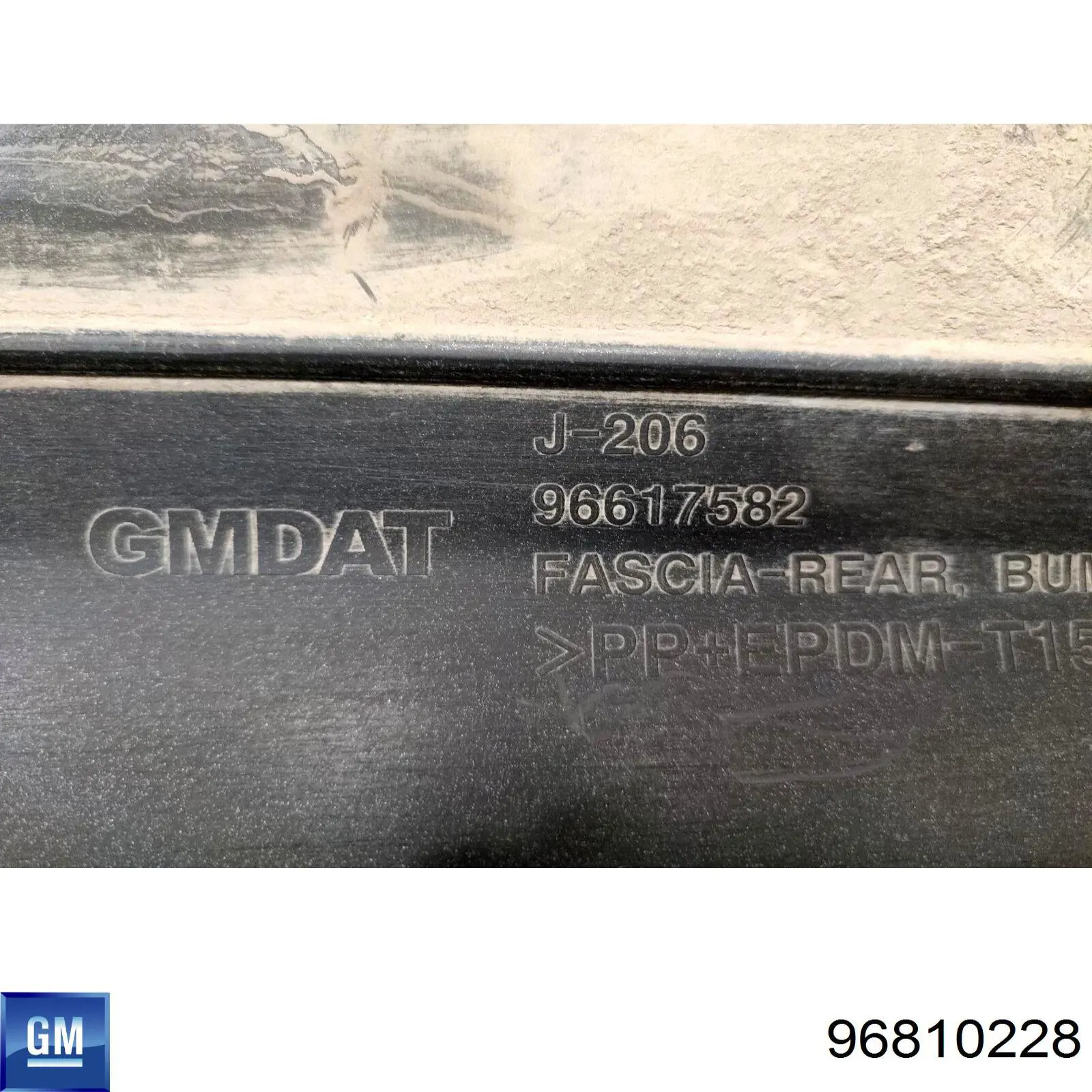 Бампер задний Chevrolet Lacetti универсал (J200) (2003 - 2013) цена, от  