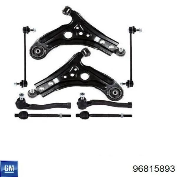 Рычаг передний нижний левый General Motors 96815893