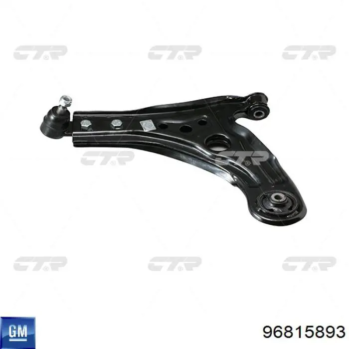 Левый рычаг передней нижней подвески General Motors 96815893 цена, от 31.04 USD