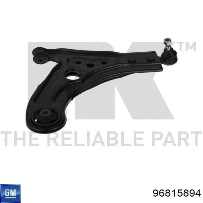 Правый рычаг передней нижней подвески General Motors 96815894 цена, от 36.90 USD
