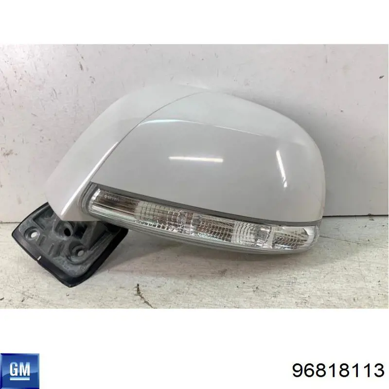 96818113 Opel espelho de retrovisão esquerdo