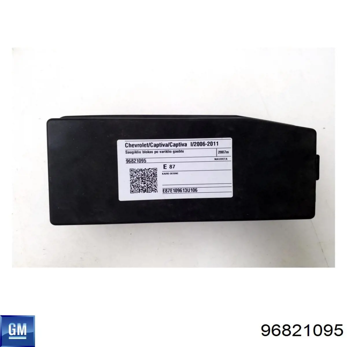  96821095 General Motors