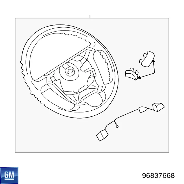 Руль General Motors 96837668 цена, от 22.57 USD