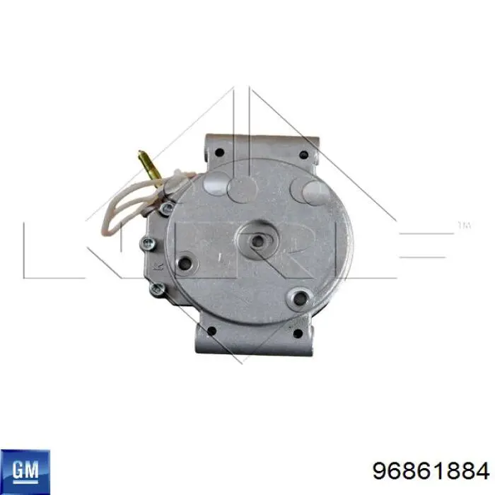 Компрессор системы кондиционирования General Motors 96861884 цена, от 295.04 USD