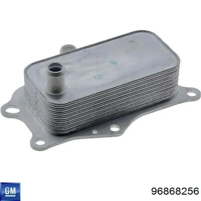 Радиатор масляный (холодильник), под фильтром 96868256 General Motors
