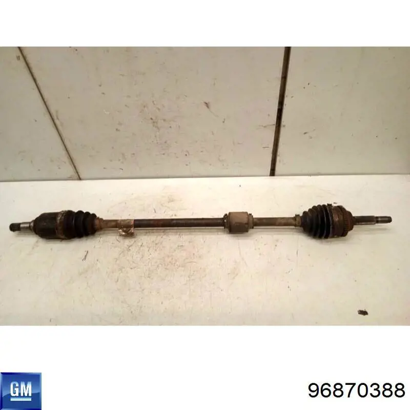 Правая полуось 96870388 General Motors