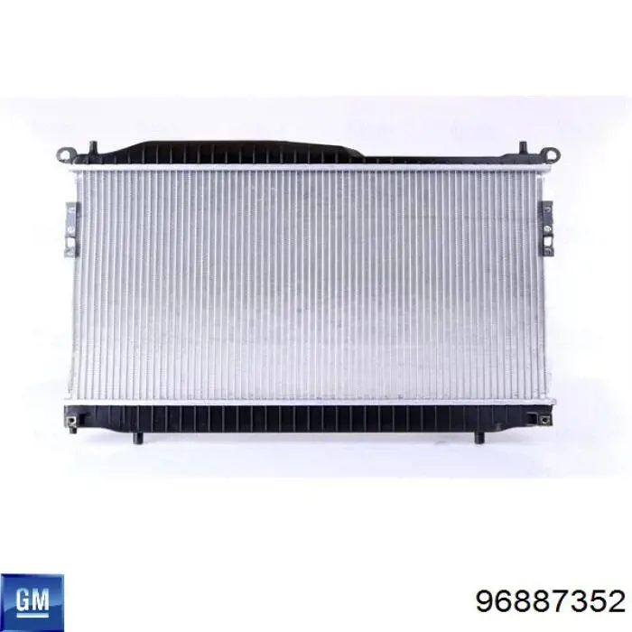 96887352 General Motors Радиатор основной