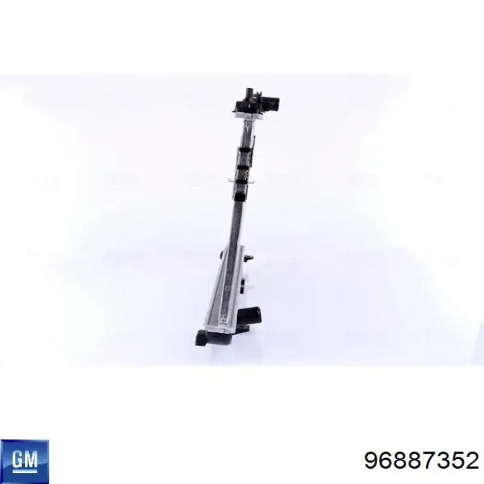 Радиатор охлаждения двигателя General Motors 96887352 цена, от 81.35 USD