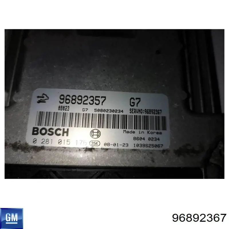 ЭБУ двигателем General Motors 96892367 цена, от 90.86 USD