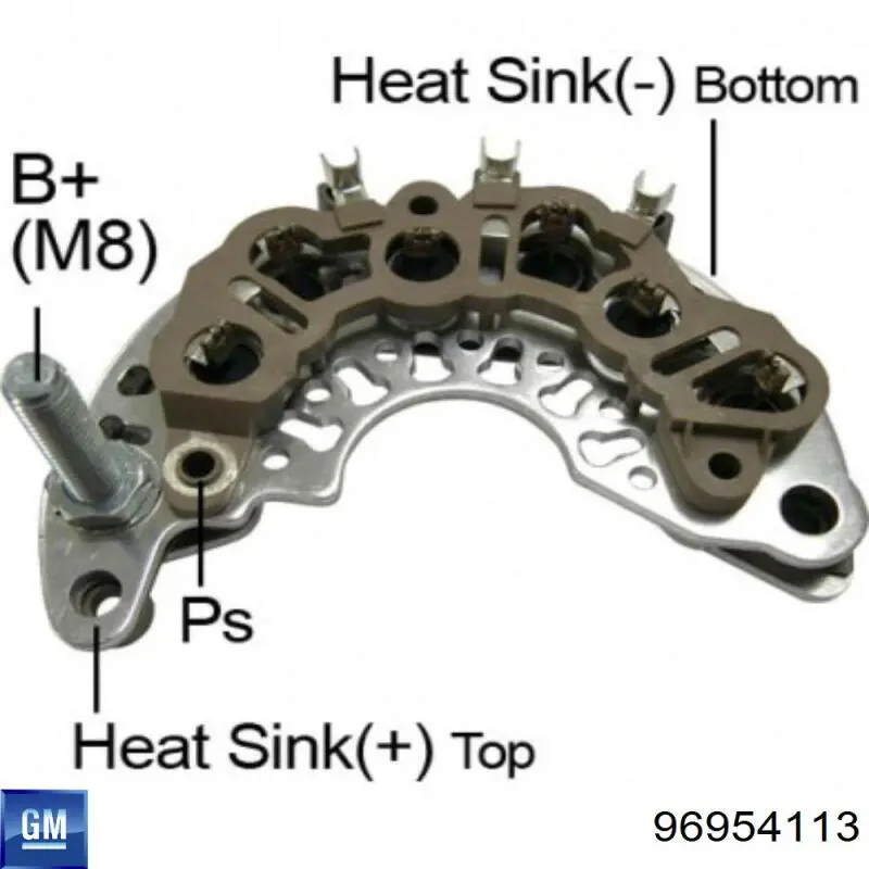 Автомобильный генератор General Motors 96954113 цена, от 148.09 USD
