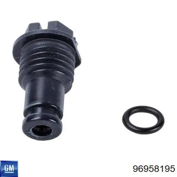 96958195 General Motors Патрубок радиатора охлаждения нижний