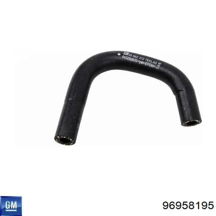 Шланг радиатора, нижний General Motors 96958195 цена, от 18.36 USD