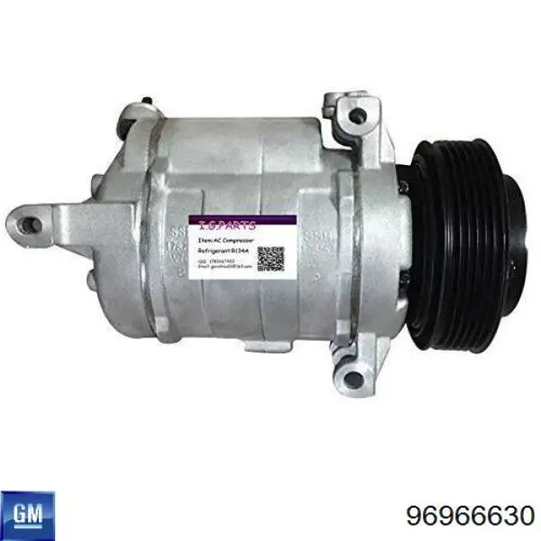 Компрессор системы кондиционирования General Motors 96966630 цена, от  USD