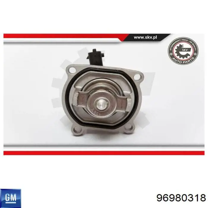 Термостат в корпусе General Motors 96980318 цена, от 50.00 USD