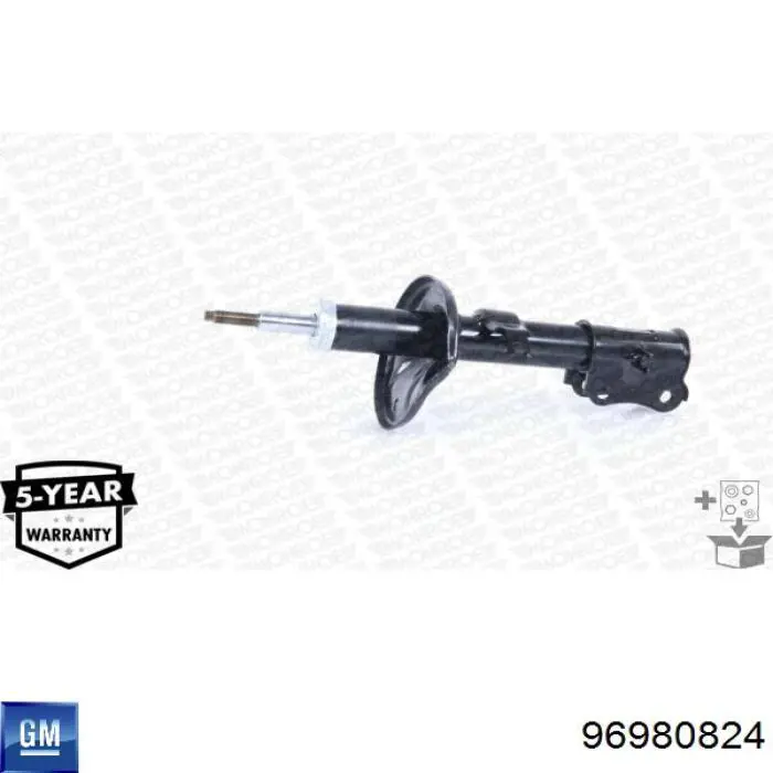 Амортизатор передней подвески левой General Motors 96980824 цена, от 31.85 USD
