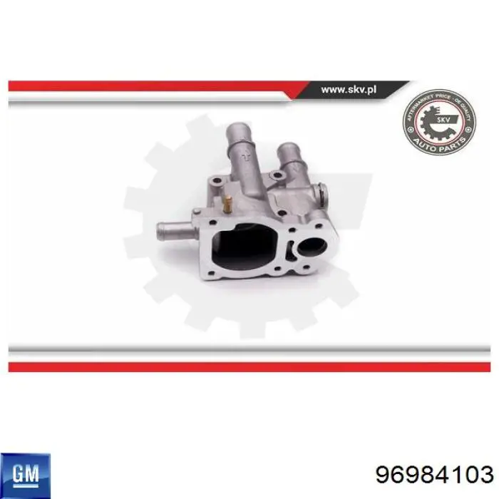 Купить 96984103 General Motors Корпус термостата