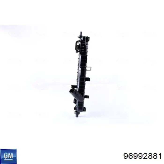 Радиатор охлаждения двигателя General Motors 96992881 цена, от 73.08 USD