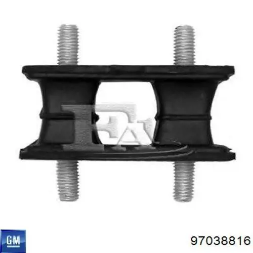 97038816 General Motors Крепление глушителя