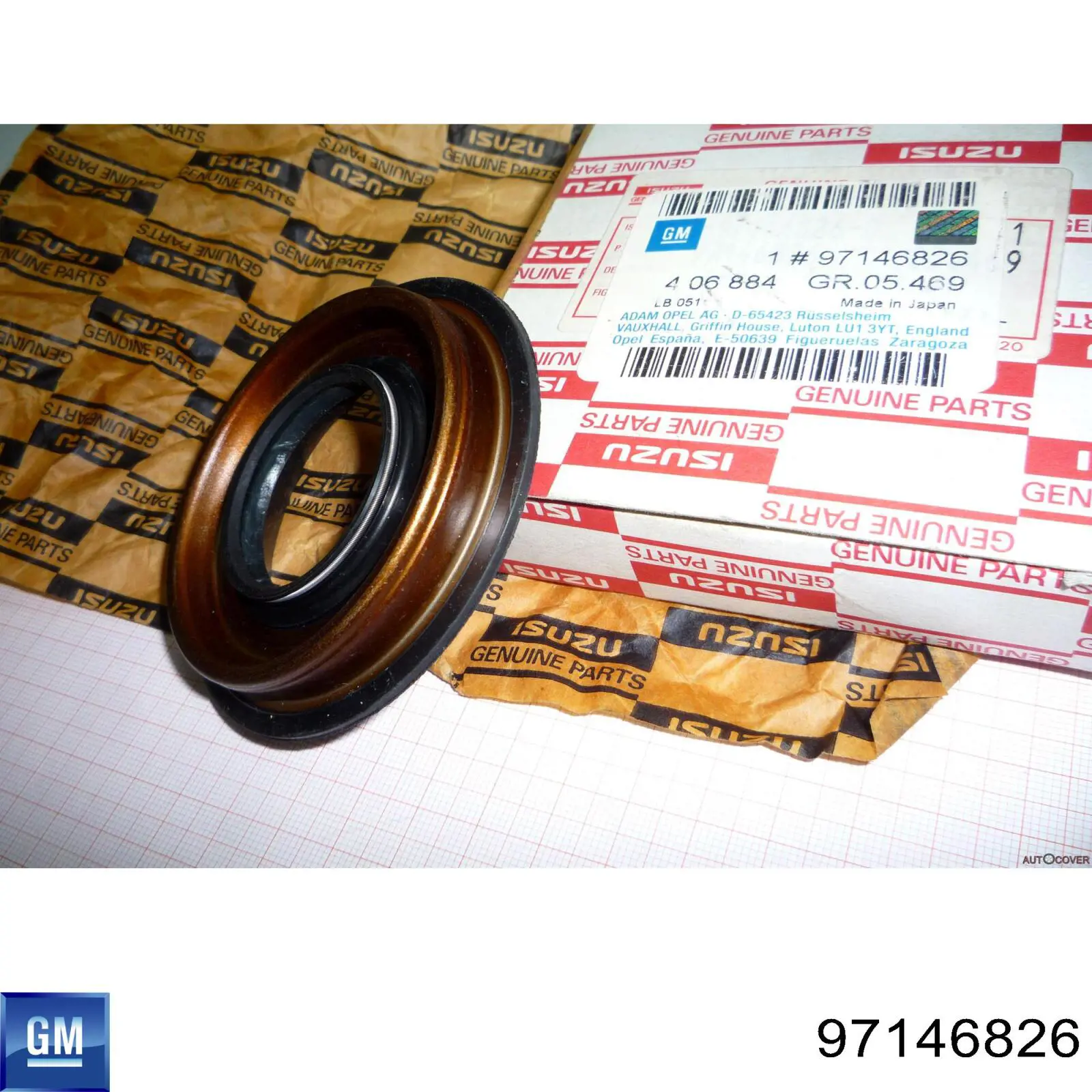 Купить 8971468260 Isuzu Сальник редуктора заднего моста
