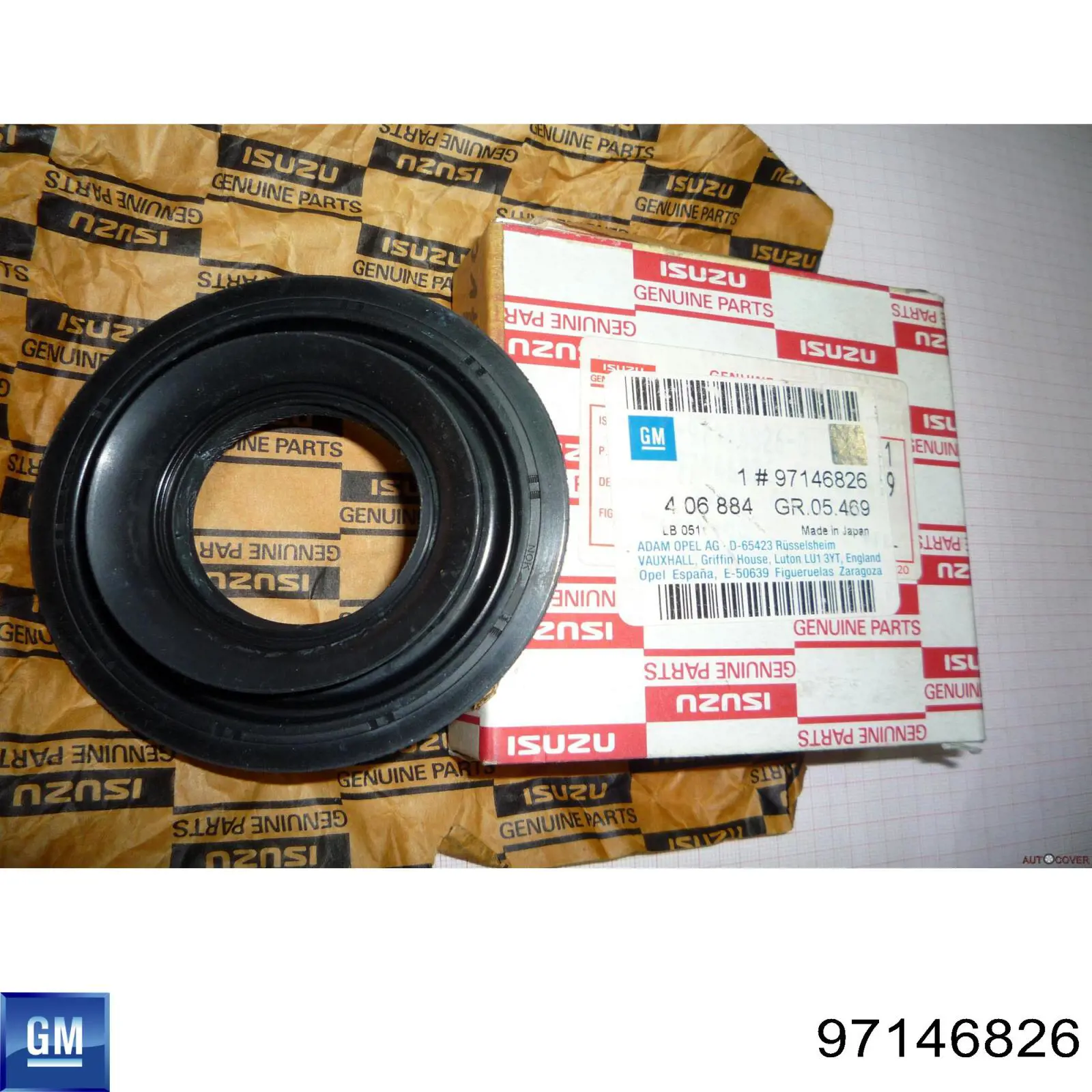 Сальник редуктора заднего моста 8971468260 Isuzu