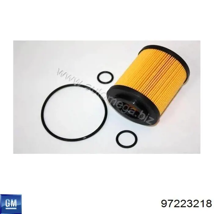 Фильтр очистки масла центробежный General Motors 97223218 цена, от 4.41 USD