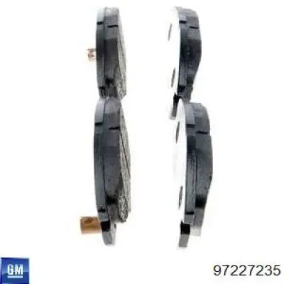 97227235 General Motors Колодки передние