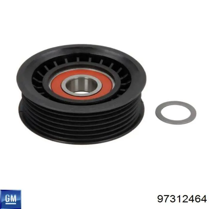 97312464 General Motors Ролик приводного ремня, паразитный