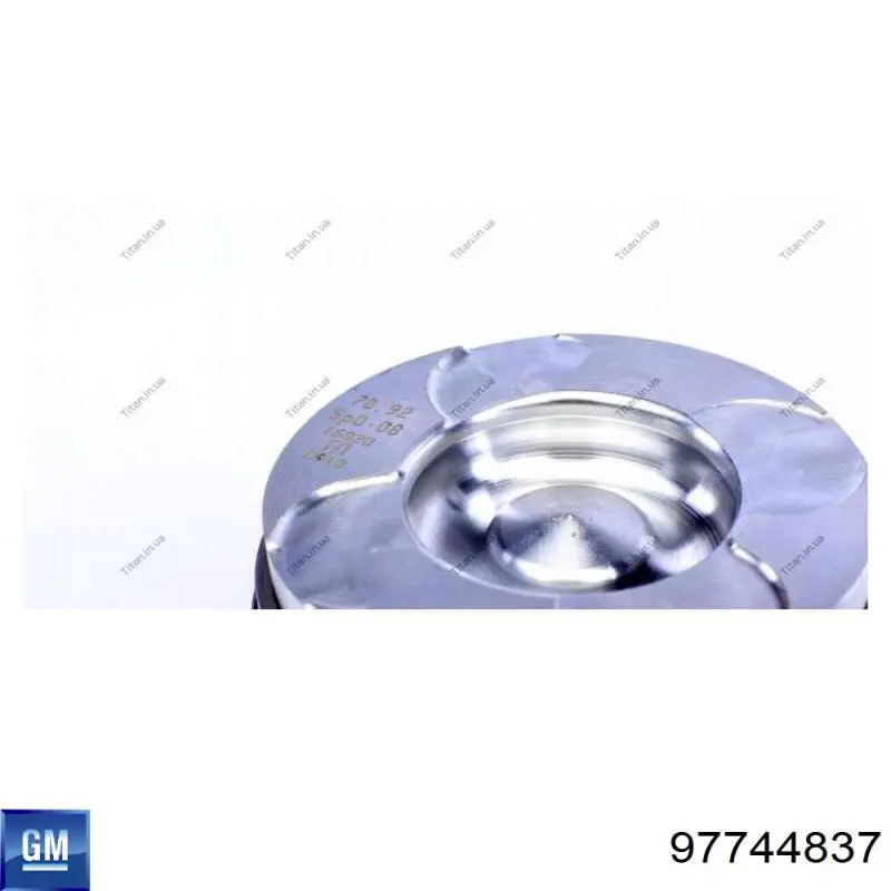 Поршень на 1 цилиндр 123100 Mahle Original