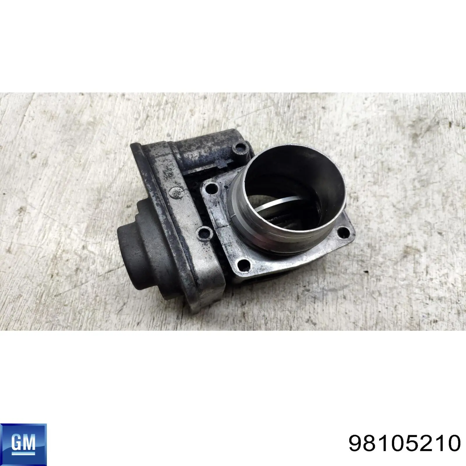 Дроссельная заслонка 98105210 General Motors