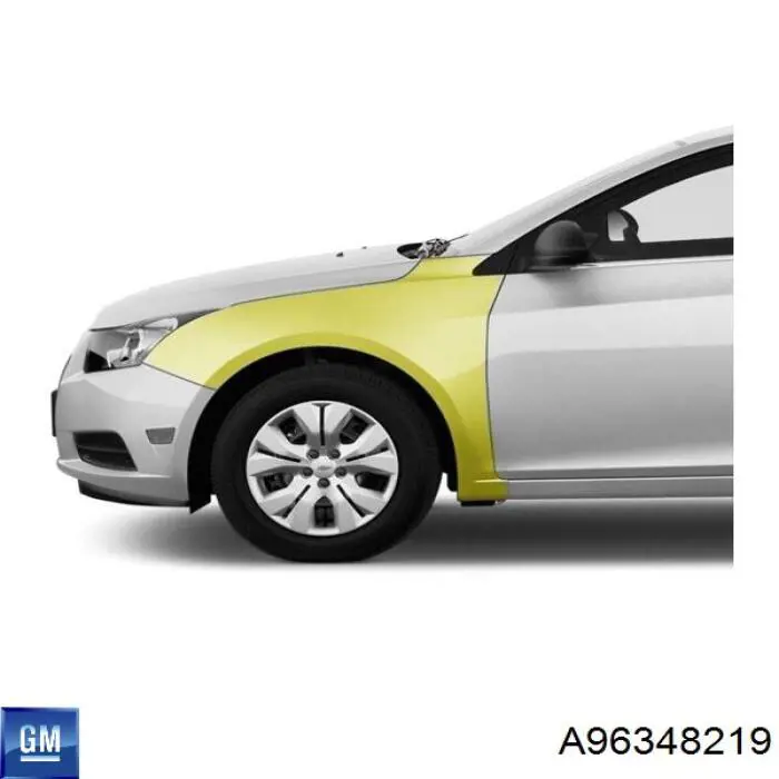 A96270834 General Motors Переднее левое крыло
