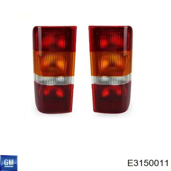 Задний левый стоп на Daewoo Nexia II N150