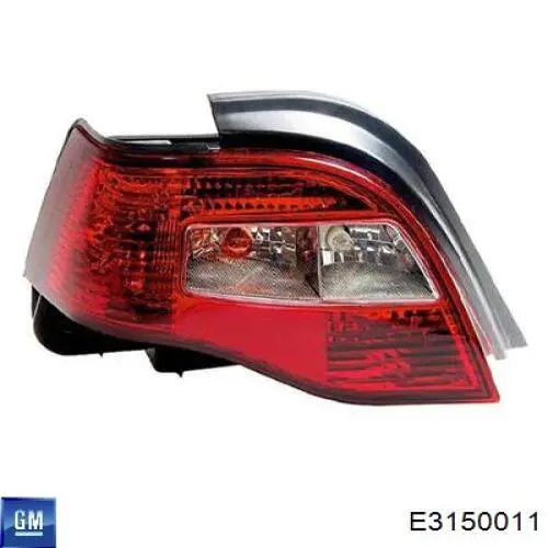  Фонарь задний левый Daewoo Nexia 2