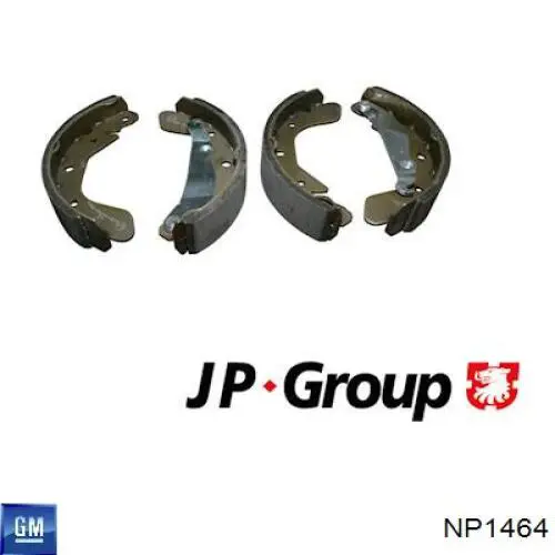 Купить NP1464 General Motors Задние барабанные тормозные колодки