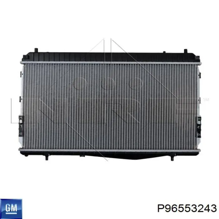 P96553243 General Motors радиатор