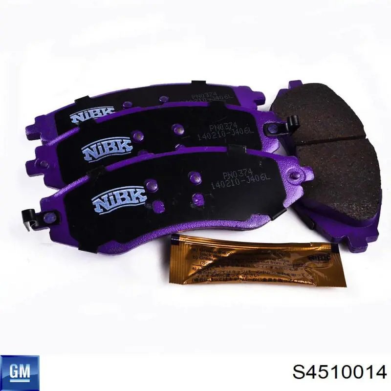 Колодки General Motors S4510014 цена, от 18.56 USD