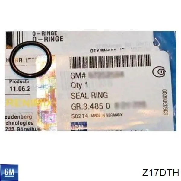 Z17DTH General Motors Мотор в сборе
